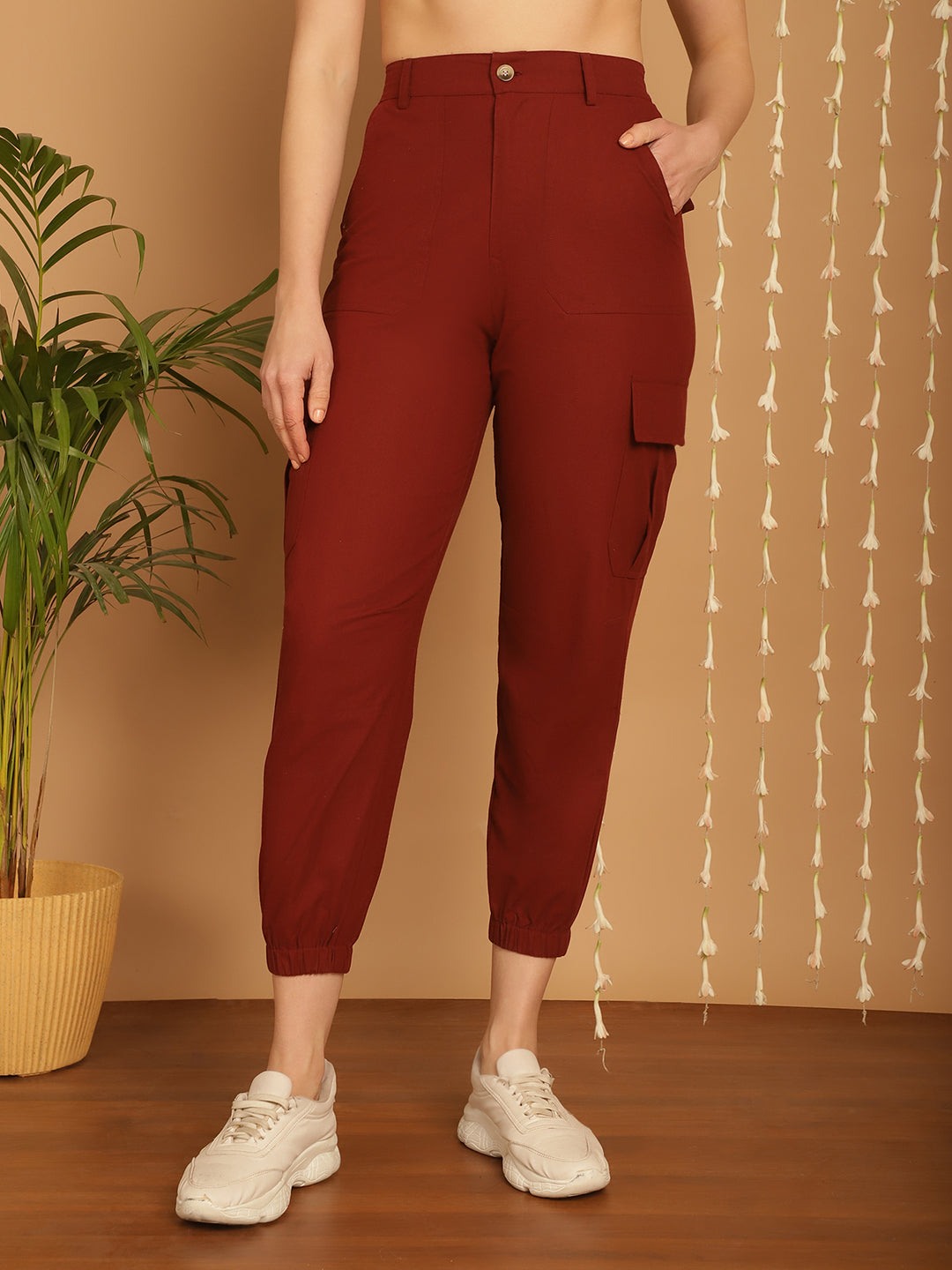 Aawari Women Cargo Pants