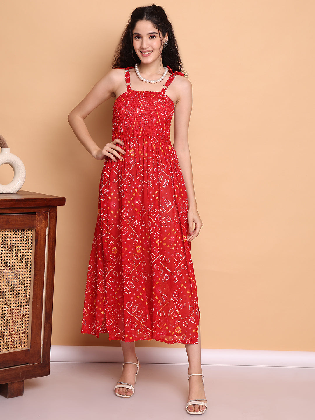 Aawari Bhandhej Printed Dress - Western Wear