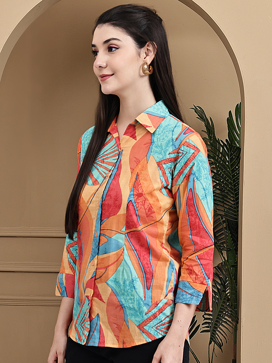 Aawari Cotton Printed Shirts / Western Wear