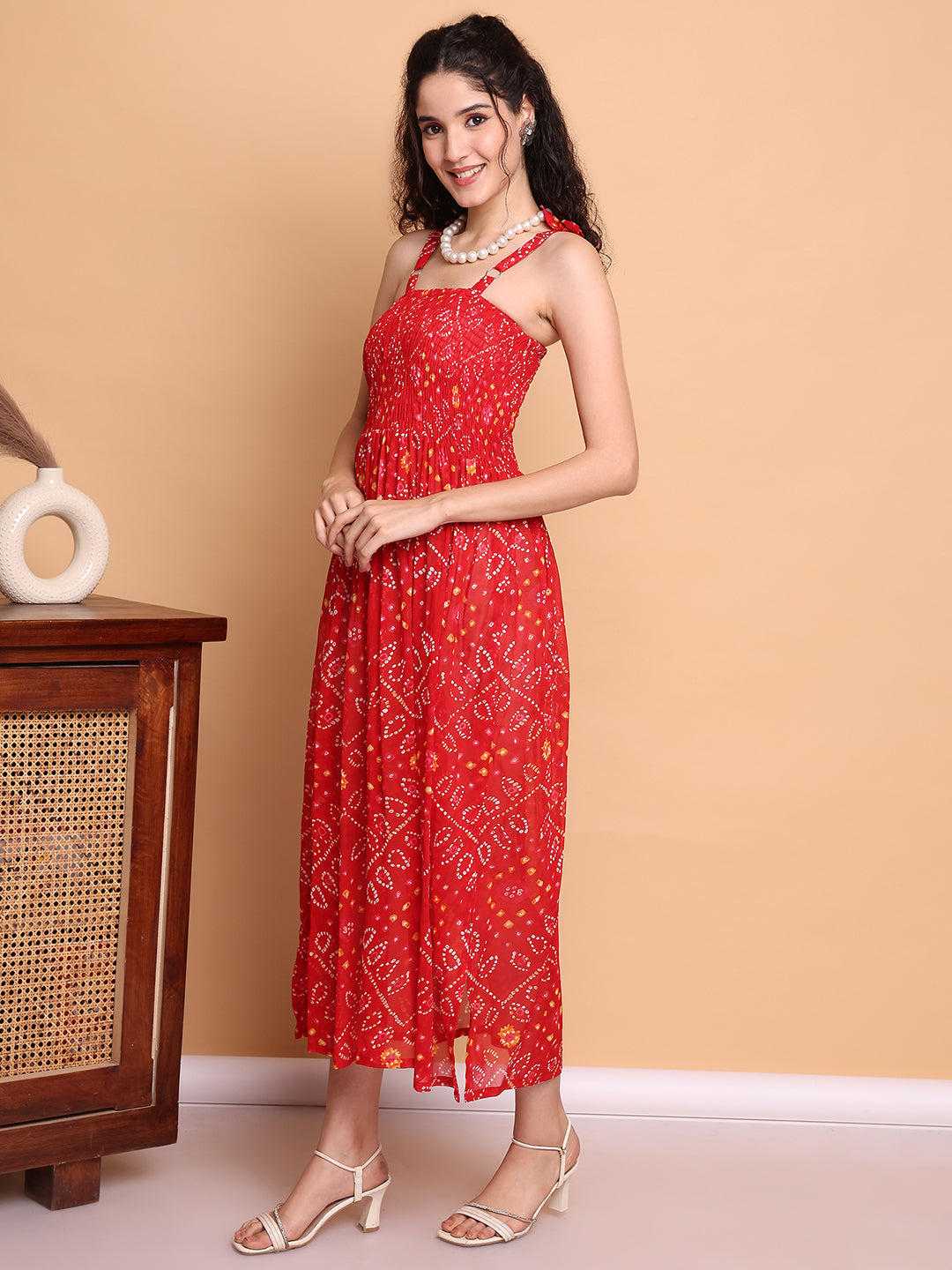 Aawari Bhandhej Printed Dress - Western Wear