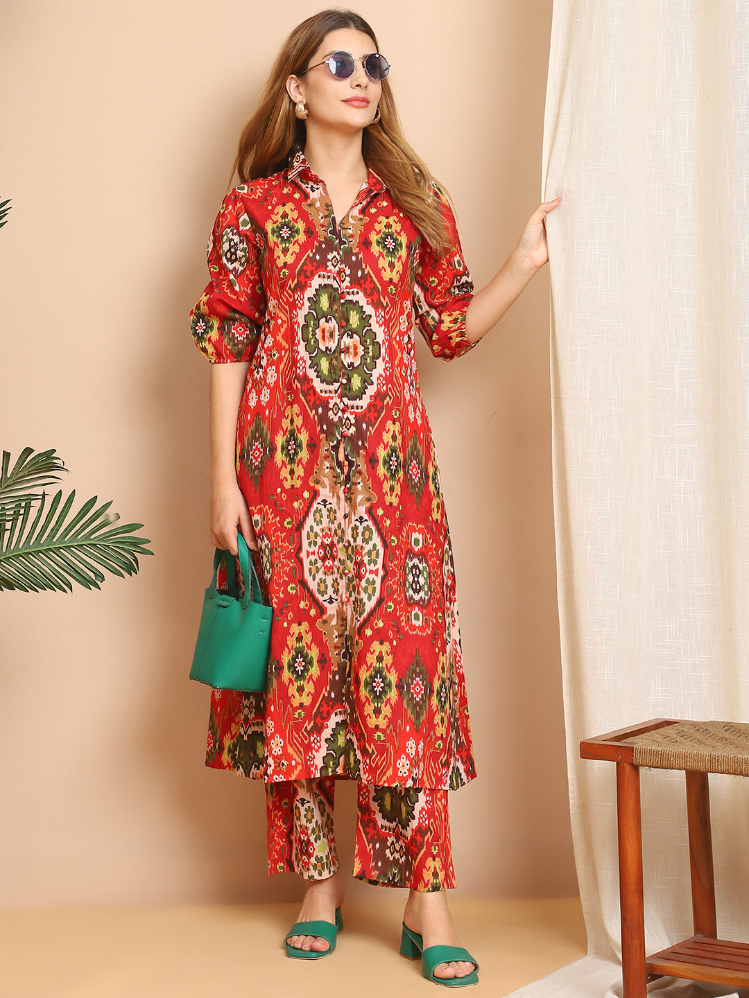 Aawari Cotton Printed Co-ord Sets / Western Wear