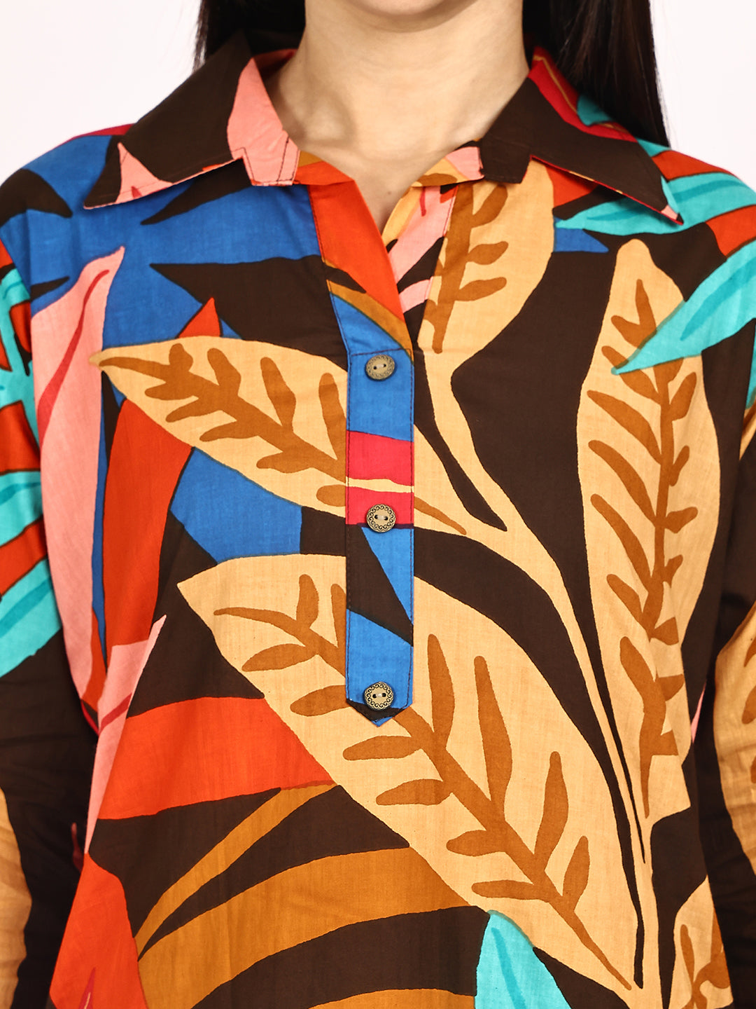 Aawari Cotton Unique Printed Co-ord Sets / Western Wear