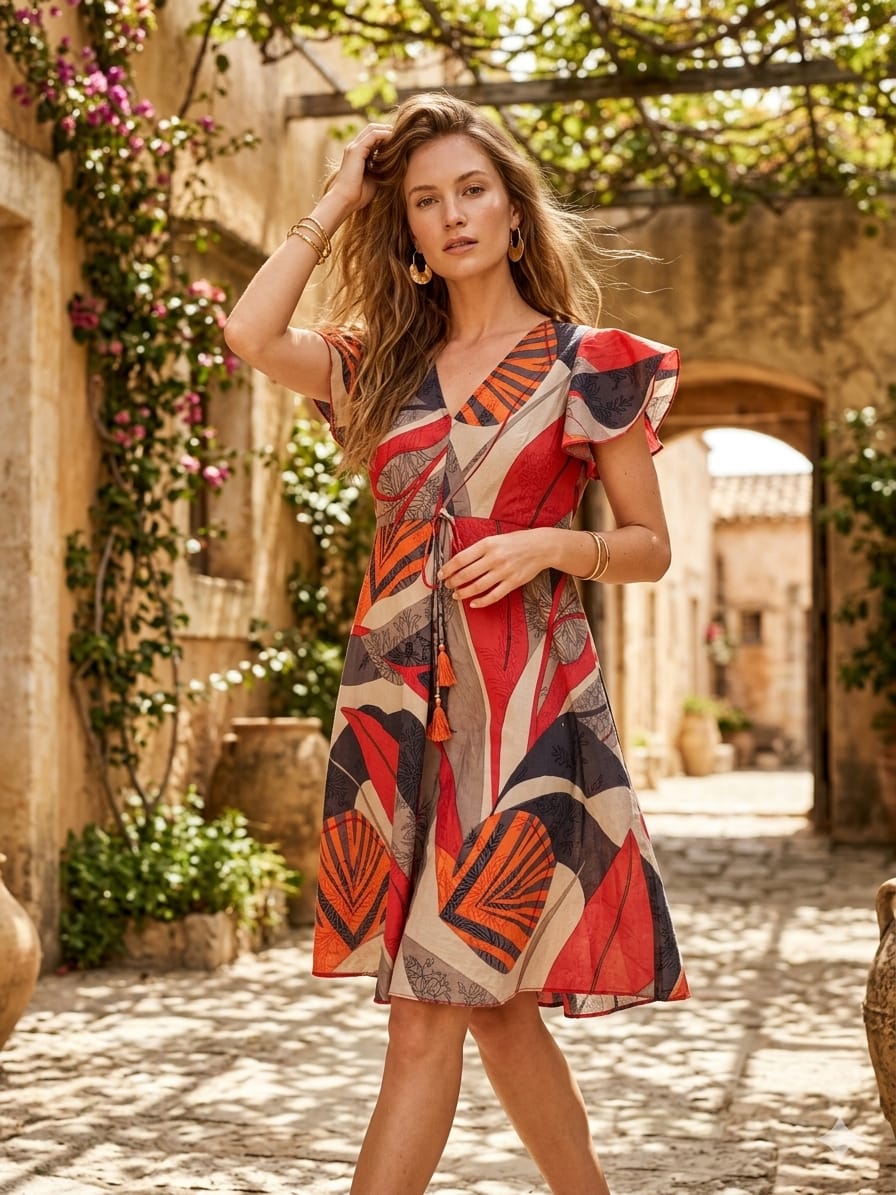 the white lotus linen mini dress Keira Linen Micro Mini Dress