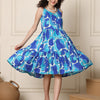 Aawari Unique Rayon Printed Short Dress - Midi Dresses / Western Wear