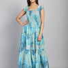 Aawari Women Chanderi Printed Dresses / Maxi Dresses / Western Wear