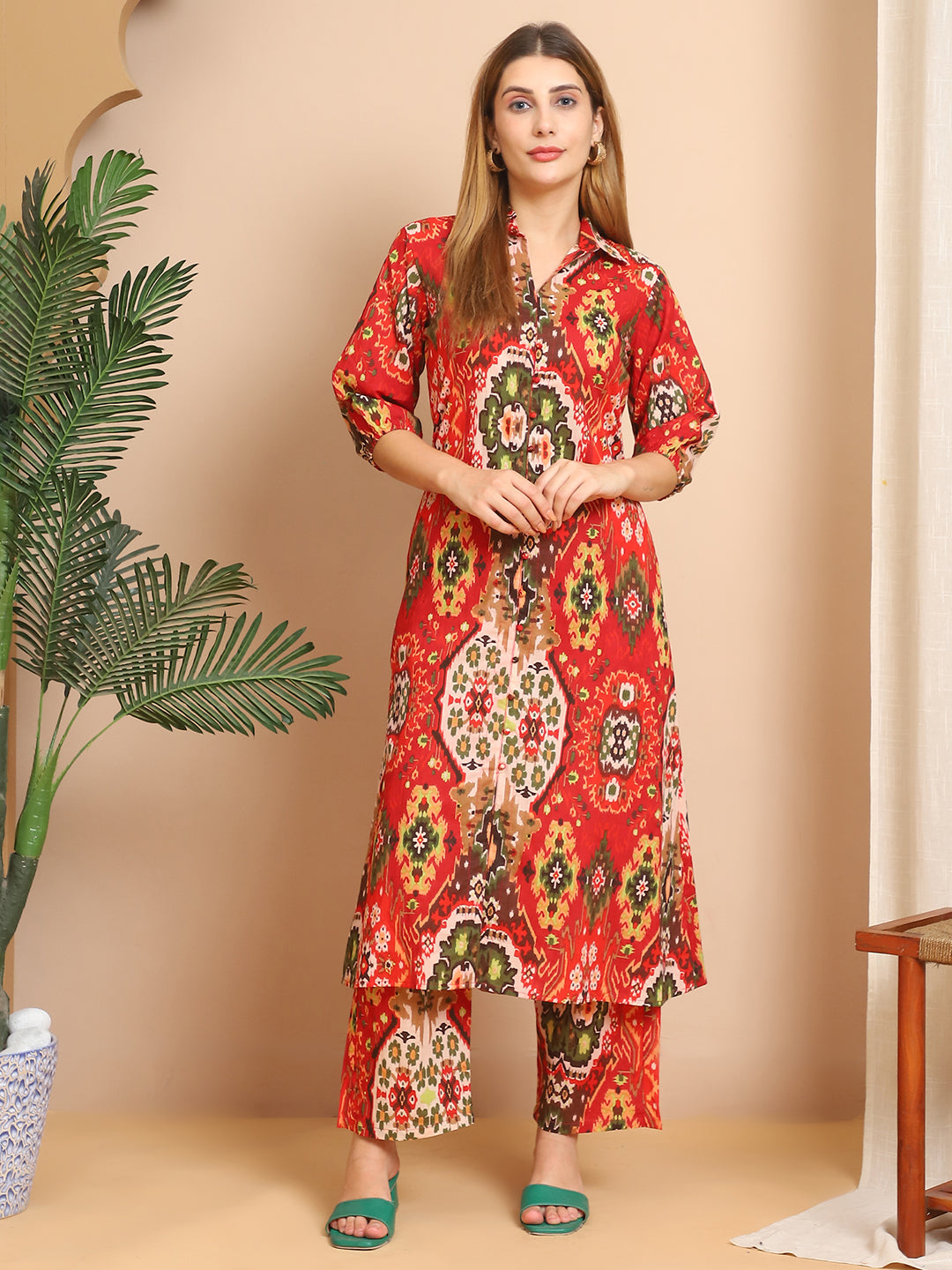 Aawari Cotton Printed Co-ord Sets / Western Wear