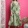 Aawari Women Chanderi Printed Dresses / Western Wear