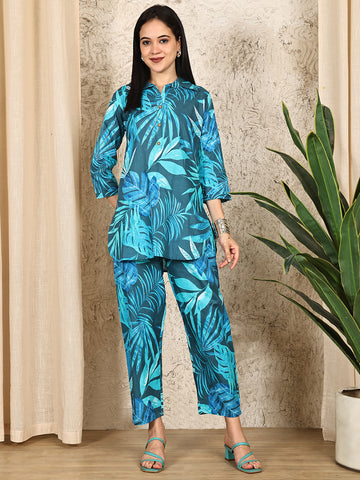Aawari Cotton Unique Printed Co-ord Set