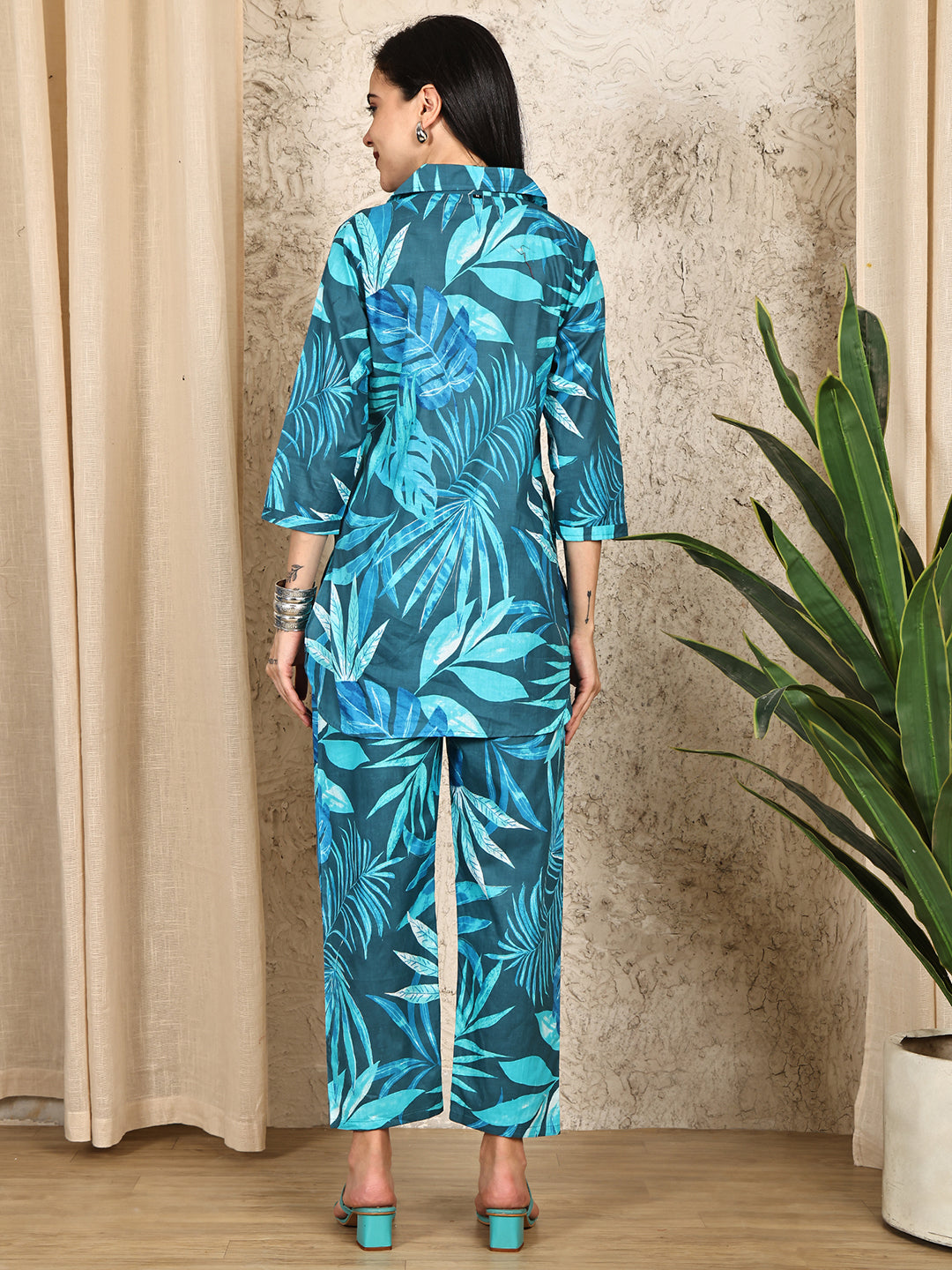 Aawari Cotton Unique Printed Co-ord Set