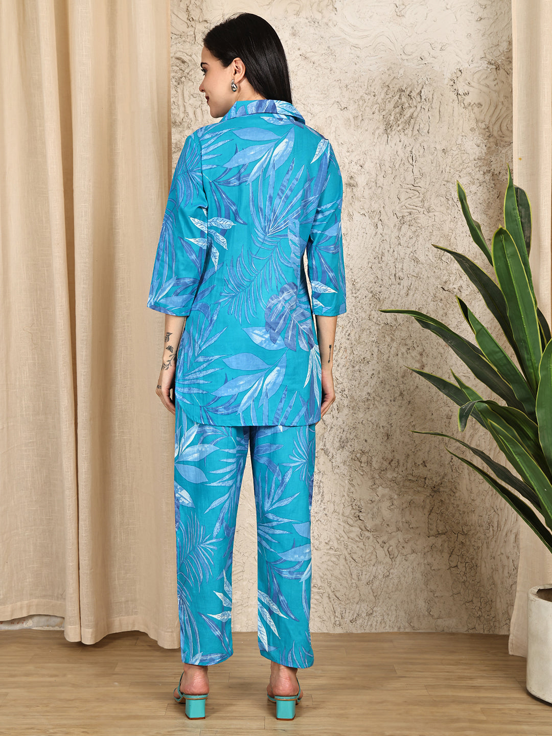Aawari Cotton Unique Printed Co-ord Set