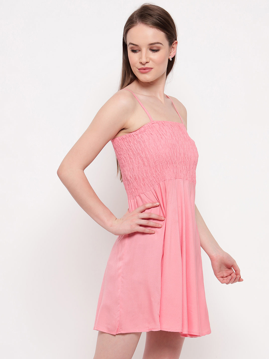Aawari Short Baby Pink Dress