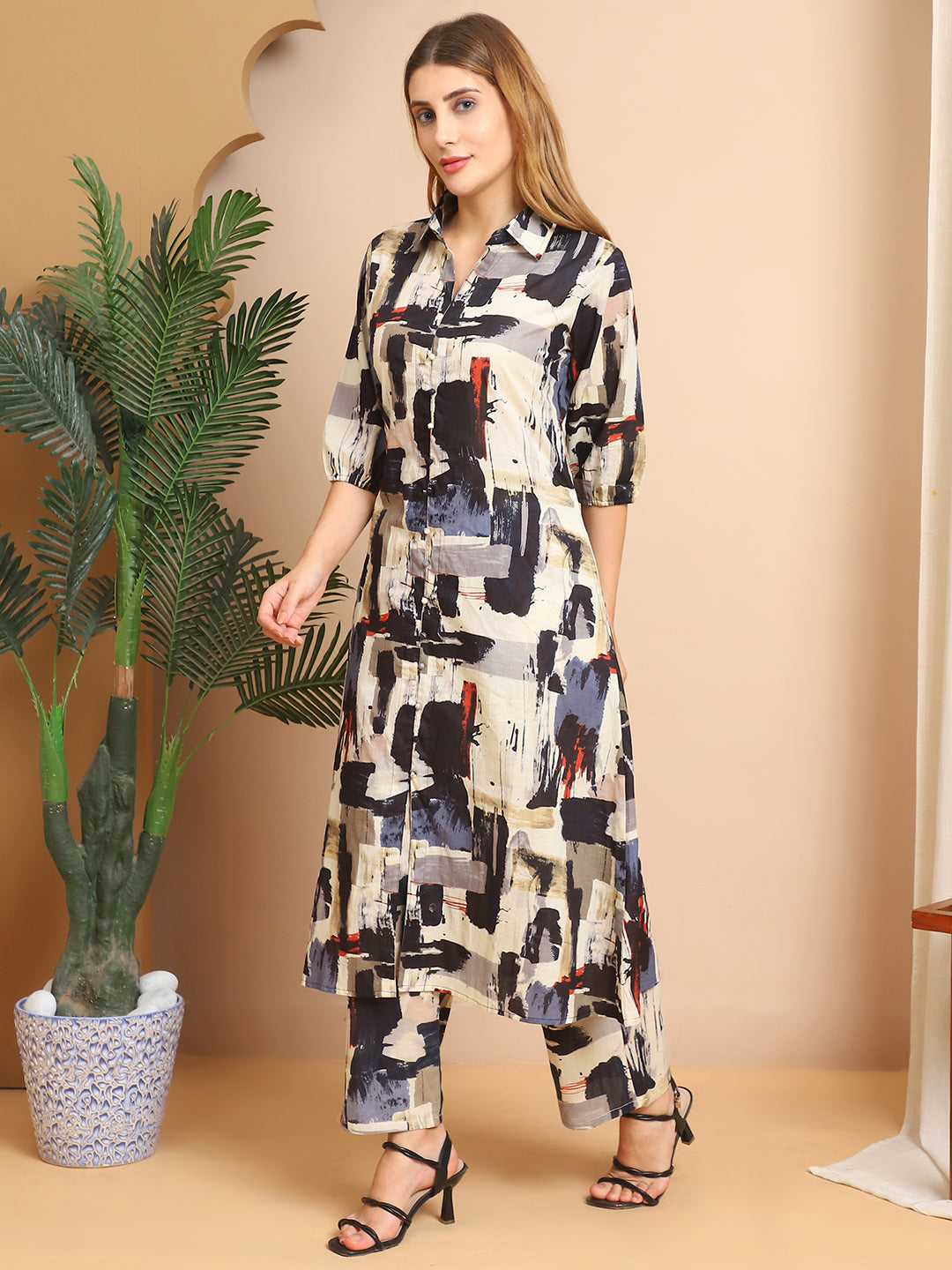 Aawari Cotton Printed Co-ord Sets / Western Wear