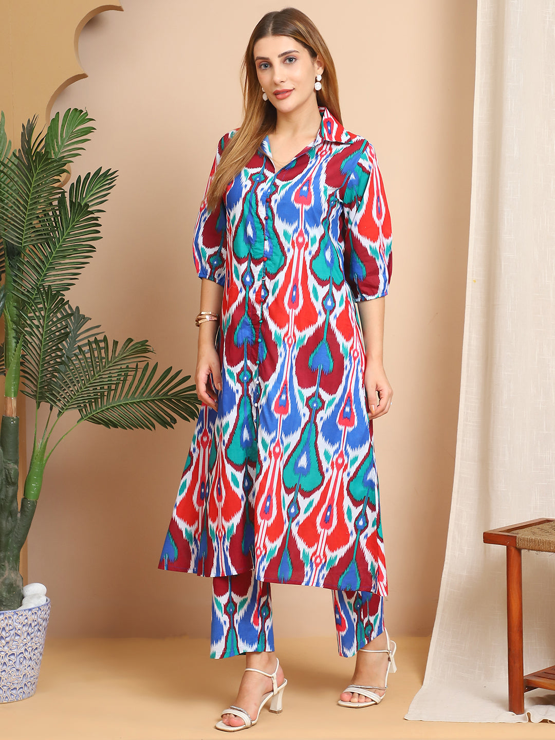 Aawari Cotton Printed Co-ord Sets / Western Wear