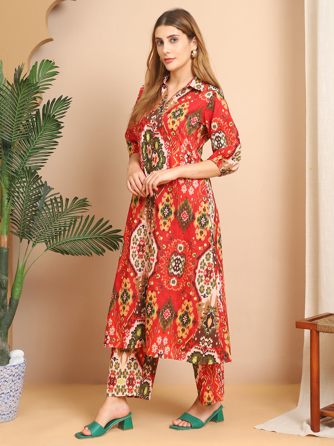 Aawari Cotton Printed Co-ord Sets / Western Wear