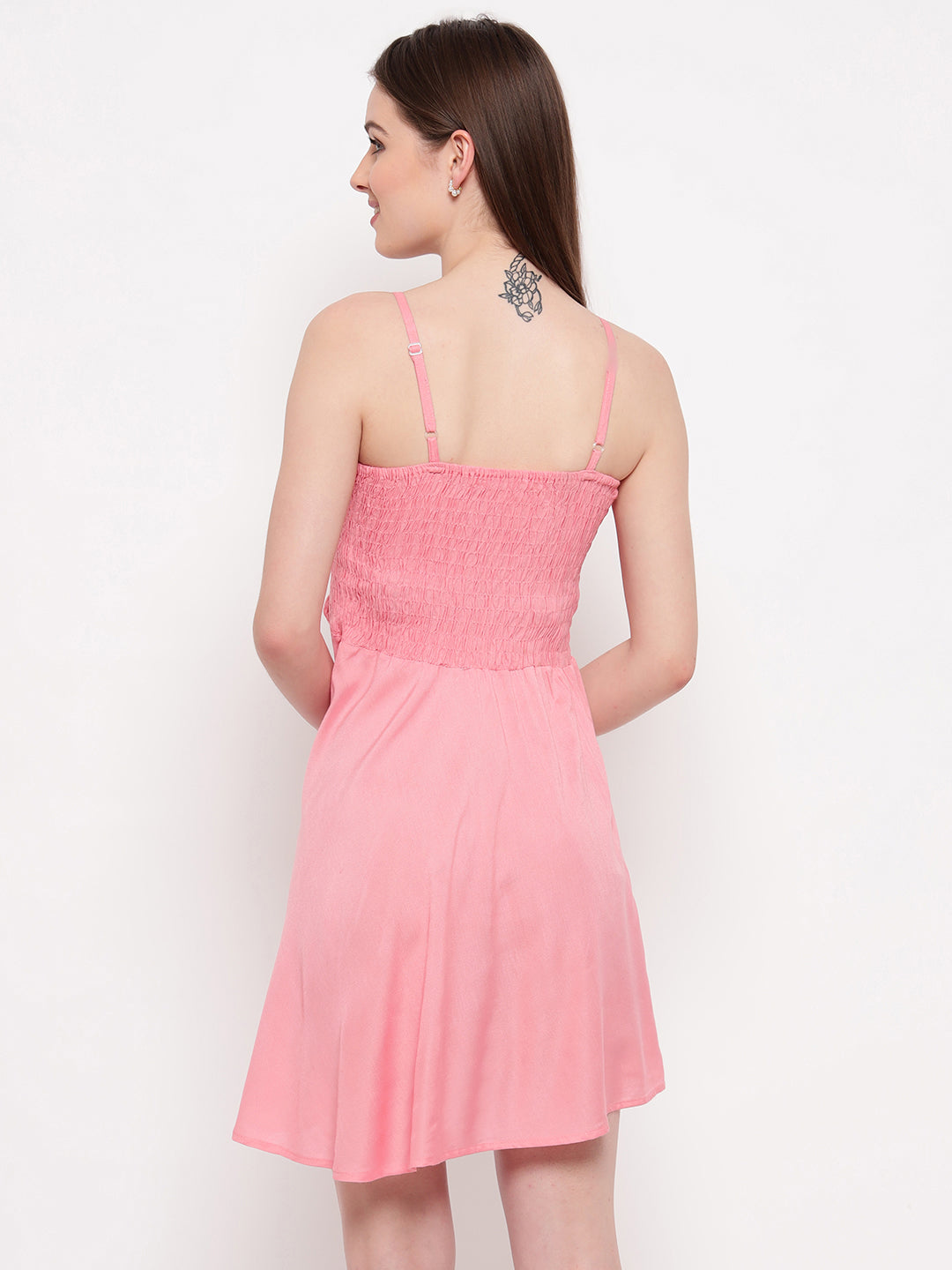 Aawari Short Baby Pink Dress