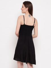 Aawari Short Black Dress