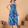 Aawari Rayon Printed Strap Dress - Western Wear