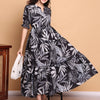 Aawari Cotton Printed Knot Dresses / Maxi Dresses / Western Wear
