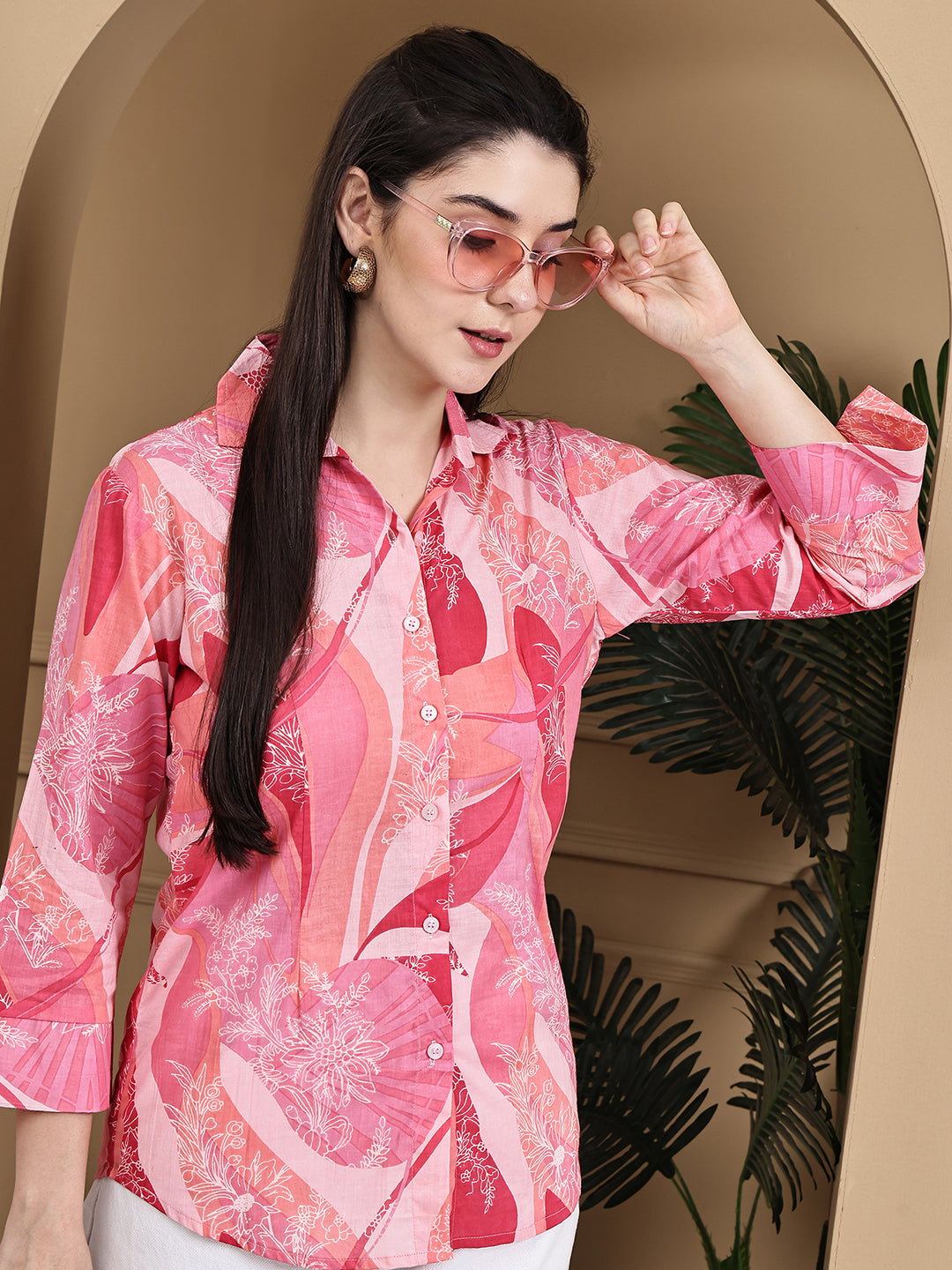 Aawari New Cotton Printed Shirts