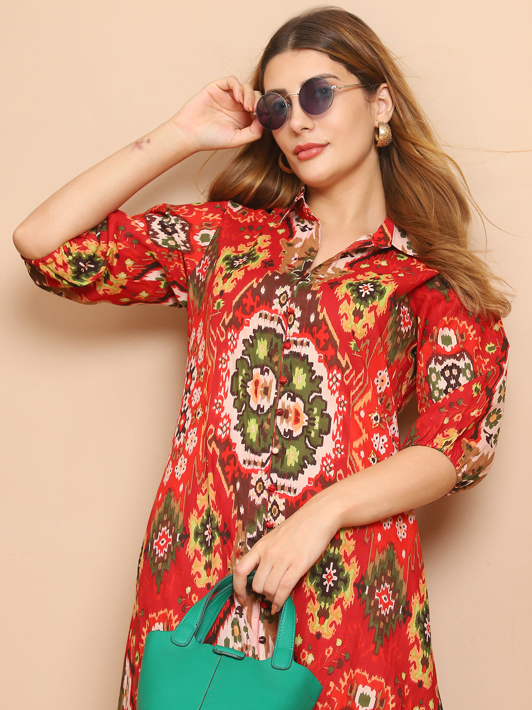 Aawari Cotton Printed Co-ord Sets / Western Wear