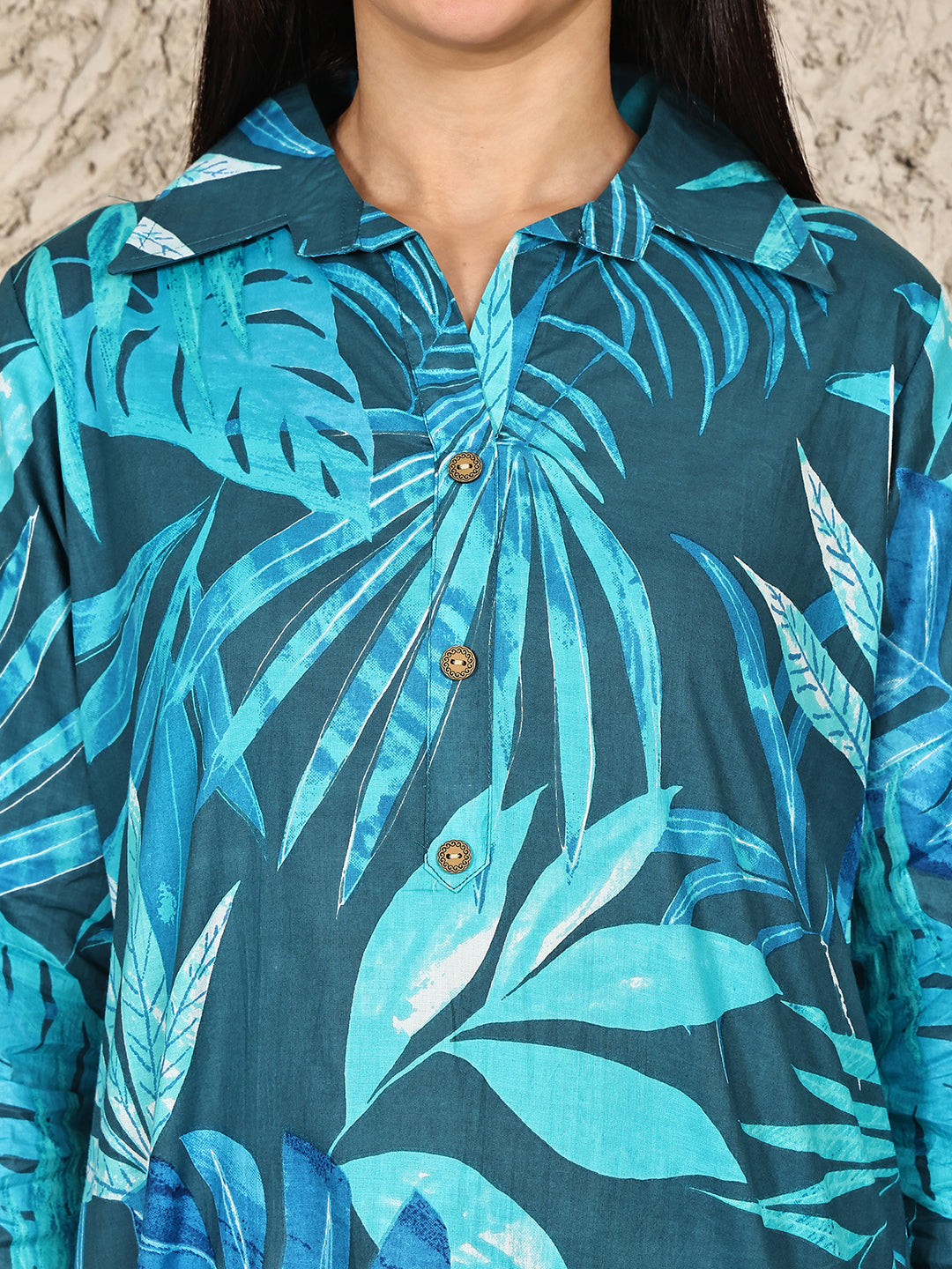 Aawari Cotton Unique Printed Co-ord Set