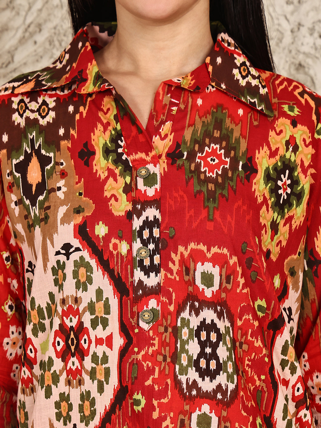Aawari Cotton Unique Printed Co-ord Set