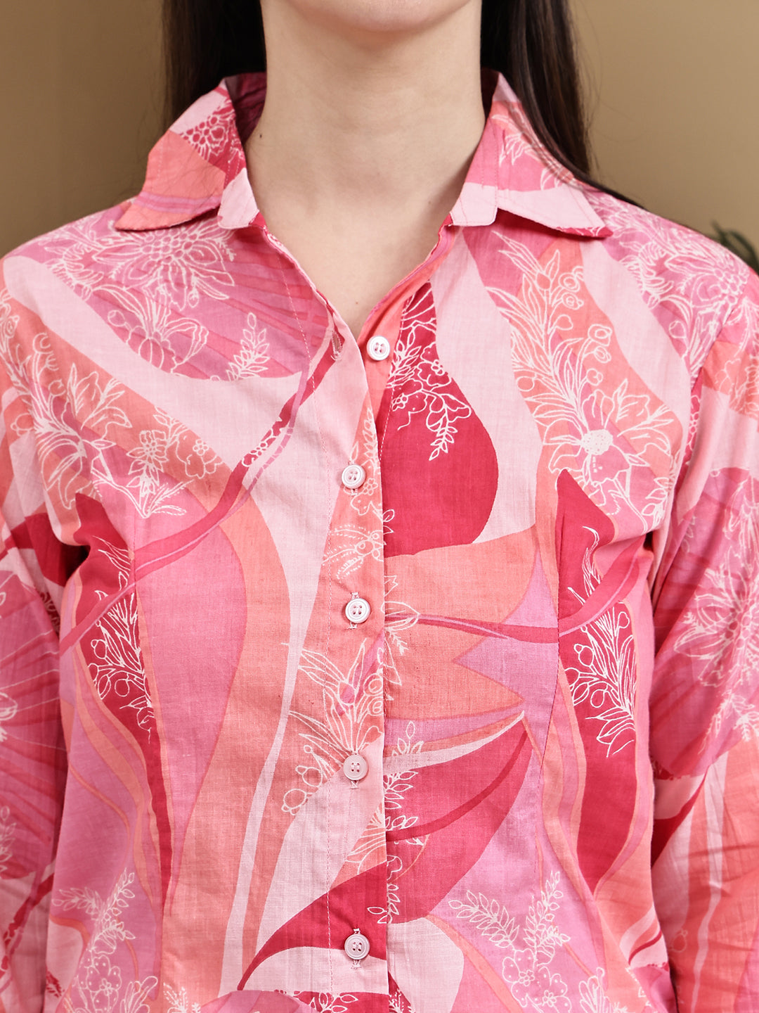 Aawari New Cotton Printed Shirts