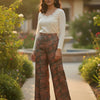 Elegant Chanderi Silk Trousers for Women