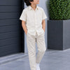 Kids Premium Ivory Cream Poplin Cotton Casual Shirt