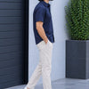 Men's Premium Navy Blue Poplin Cotton Casual Shirt